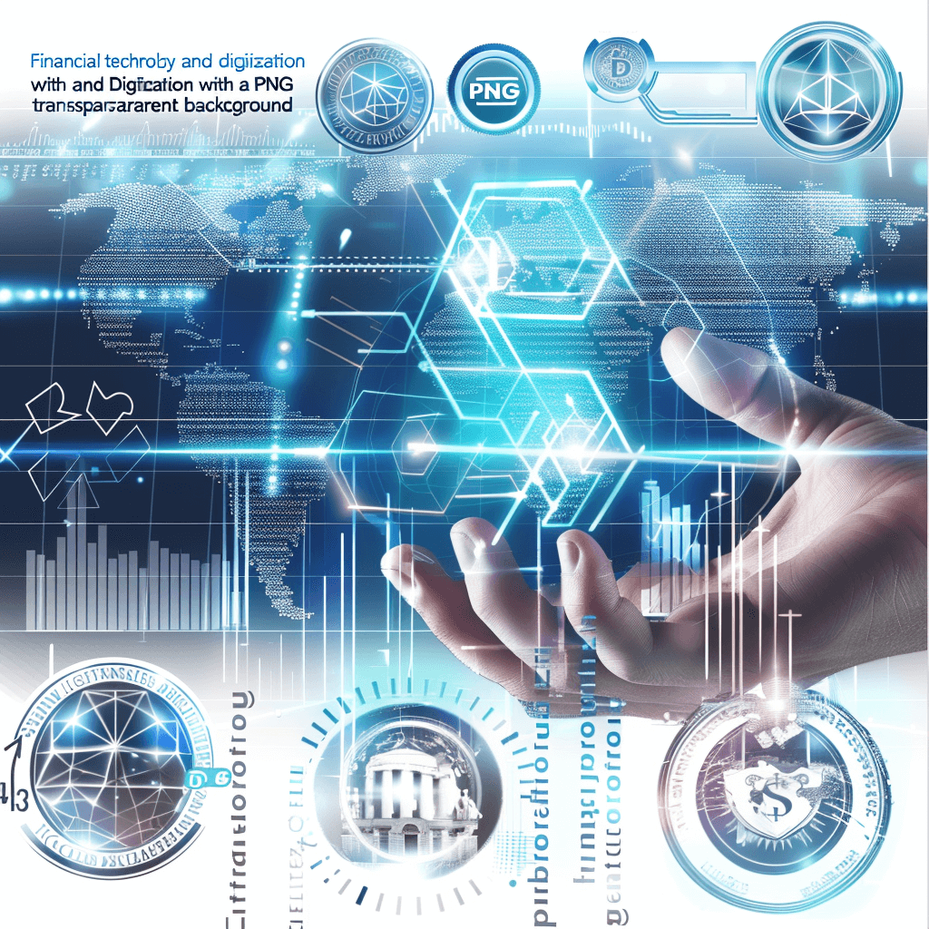 maker of financial technology and digitalization with icons on a transparent background. A hand is holding virtual coins in the foreground in the style of P Refuge, in a futuristic style. The blue color palette highlights modernity and innovation while creating an atmosphere for business activities. This visual representation symbolizes integration into a global, networked financial system connected through the internet, like a “core” money system. Realistic stock photo, sharp focus, high resolution, shot on a Sony Alpha A7R IV with natural light and professional color grading in Adobe Lightroom.