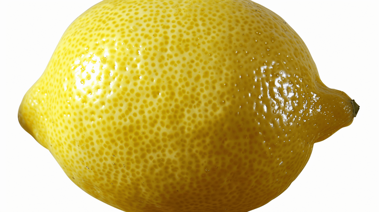 Lemon, white background, high resolution photography, high quality details, high definition