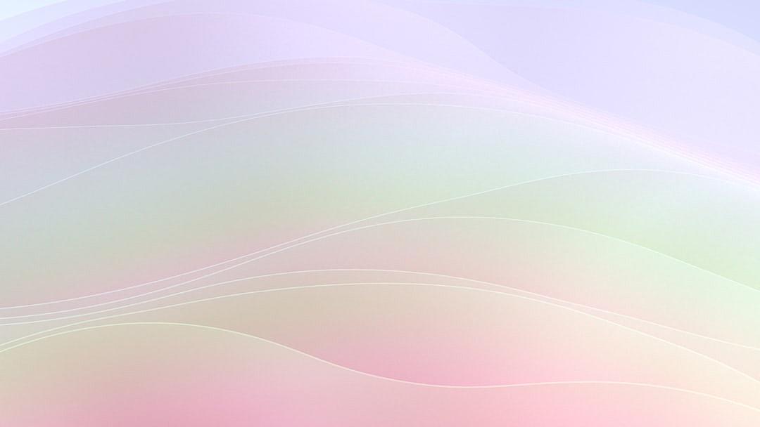 soft pastel background with subtle wavy lines in soft pink, green and purple hues, creating an elegant and dreamy atmosphere