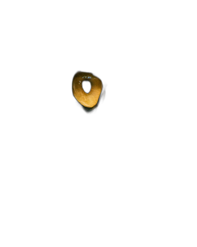 a single yellow eye floating in pitch black space, centered, front facing, high resolution photography  Transparent Background