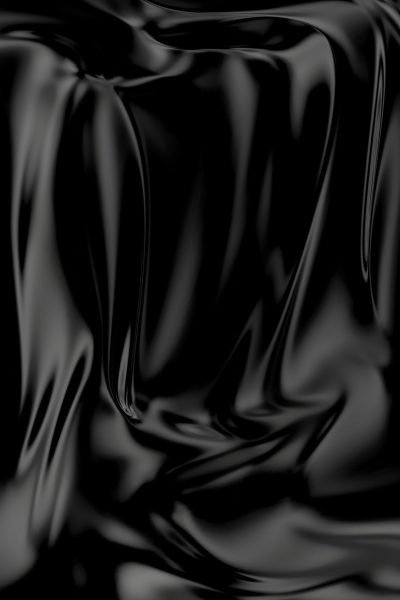 Black silk background, shiny black fabric with smooth and flowing lines, creating an elegant abstract design. The high-definition texture of the cloth creates depth and dimensionality, making it suitable for various creative projects such as backgrounds, digital art or graphic designs. --ar 85:128