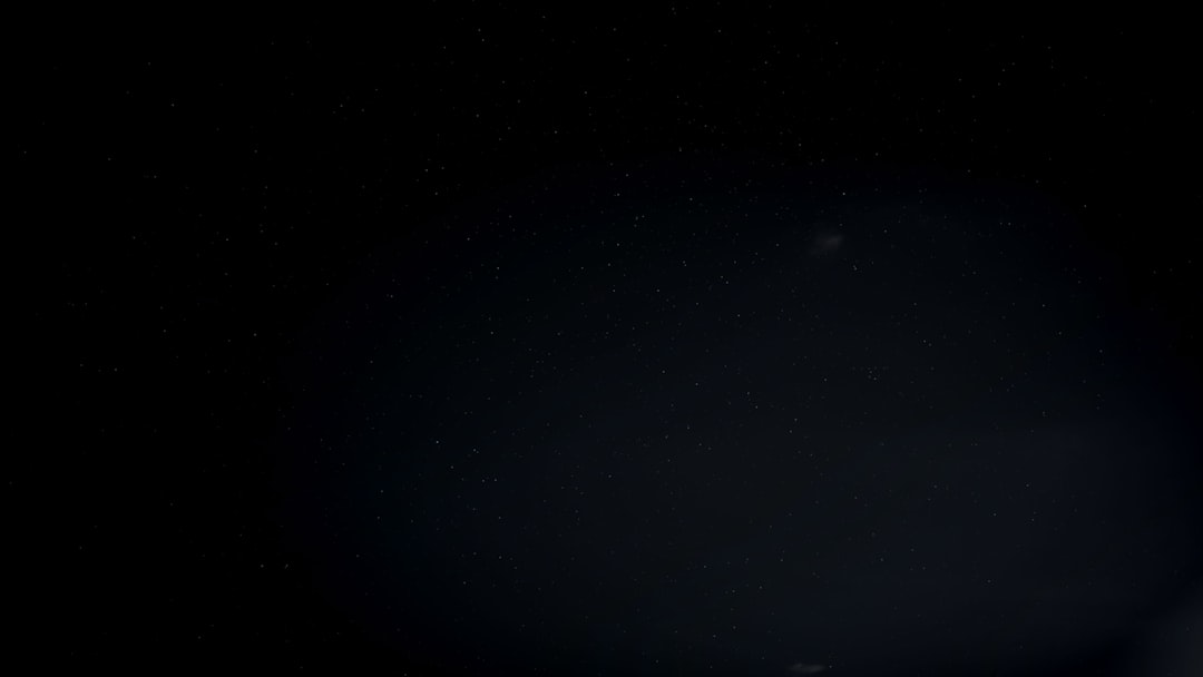 a black sky with stars, night time, photo realistic, hyper detail, cinematic –ar 16:9