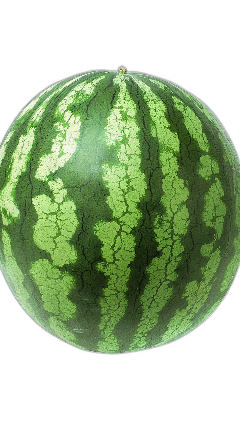 A watermelon in the shape of an apple, black background, hyperrealistic watermelons, closeup of water melon texture, no shadows on top, green color, high resolution, high detail, high quality, high definition, high sharpness, high focus, high resolution, high resolution, high resolution, high detail, high realism, high contrast, high clarity, high light reflection, high details, high sharpness, high noiseless, high image format.