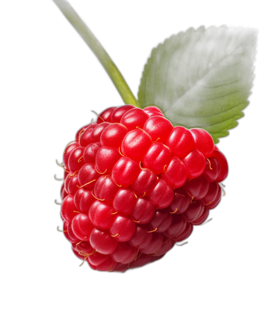 RSE, hyper realistic photo of an isolated raspberry on black background, studio lighting, macro photography, high resolution, high detail,