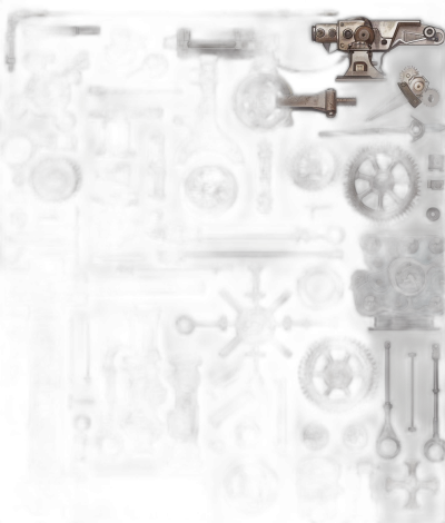 a dark fantasy D&D battlemap of the inside wall of an abandoned steampunk machine, with gears and cogs on it, on black background, high contrast, high detail, flat lay shot from above, no text or letters in frame