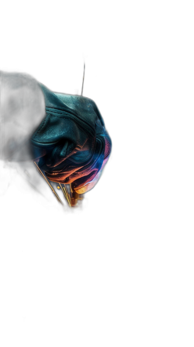 dark background, side view of a hand with a glove holding a futuristic device emitting colorful light on the palm, closeup shot, low angle view, dark background, high contrast, digital art in the style of Maciej Kuciara andFront photo of Marvel's The Flash logo, no text or letters in frame, high resolution, high details, high texture, hyperrealistic, black background, neon lights
