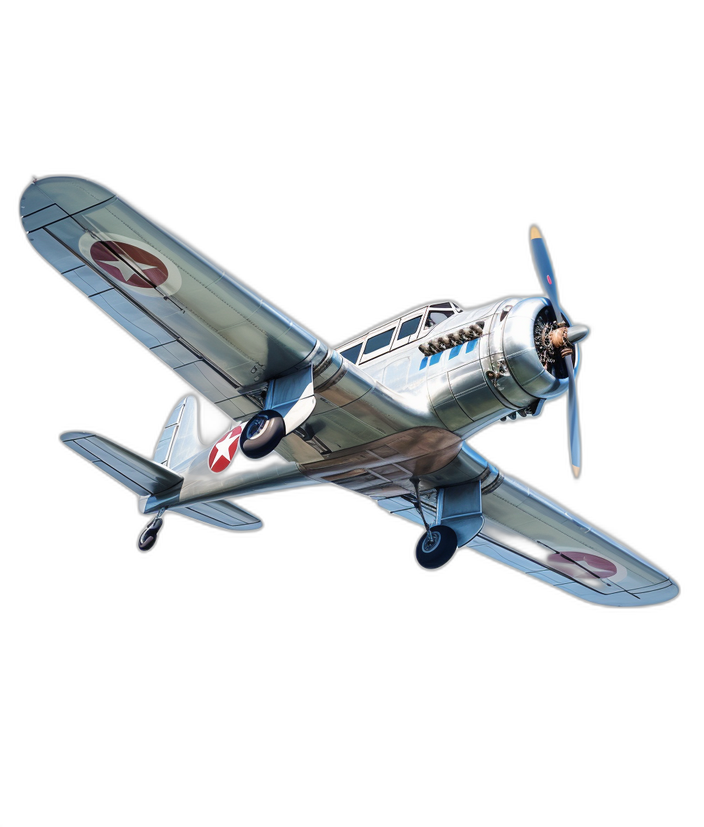 A detailed illustration of an A6M2 lodan in flight on a black background, shown from the side, in the style of airbrush art. It is a watercolor painting with very elegant, soft neutral colors of light silver and blue accented with red. The painting features ultra-detailed, high definition details depicted with intricate precision and cinematic lighting.