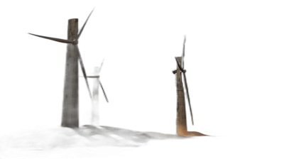 night, dark background, wind turbines, 3d render, hyper realistic, low angle shot, black background, photorealistic, high resolution photography