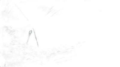 A dark black background with a small white light shining in the corner, creating scary vibes. A knife sits on top, with a cinematic style.