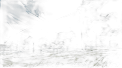 Dark night, pitch black sky, distant light glow, green grass on the ground, blurry trees in front of me, dark clouds floating above, rough brushstrokes, speedpainting style, ink painting style, texture. High contrast, high saturation, strong visual impact. The background is a vast expanse of darkness, creating an atmosphere full of mystery and fear. in the style of ink painting.