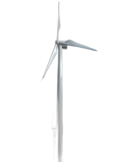 wind turbine on black background, a white object in the center of the picture, hyper realistic, high resolution, high detail, volumetric light with no shadows, photorealistic, sharp focus, wide angle lens, captured in the style of canon eos r5