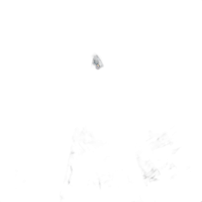 a small bright light floating in pitch black space, dark, scary, horror, terrifying